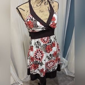 Maurices halter floral dress